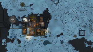 A colony in the frozen north. There's no graves because friends are an emergency food supply here.