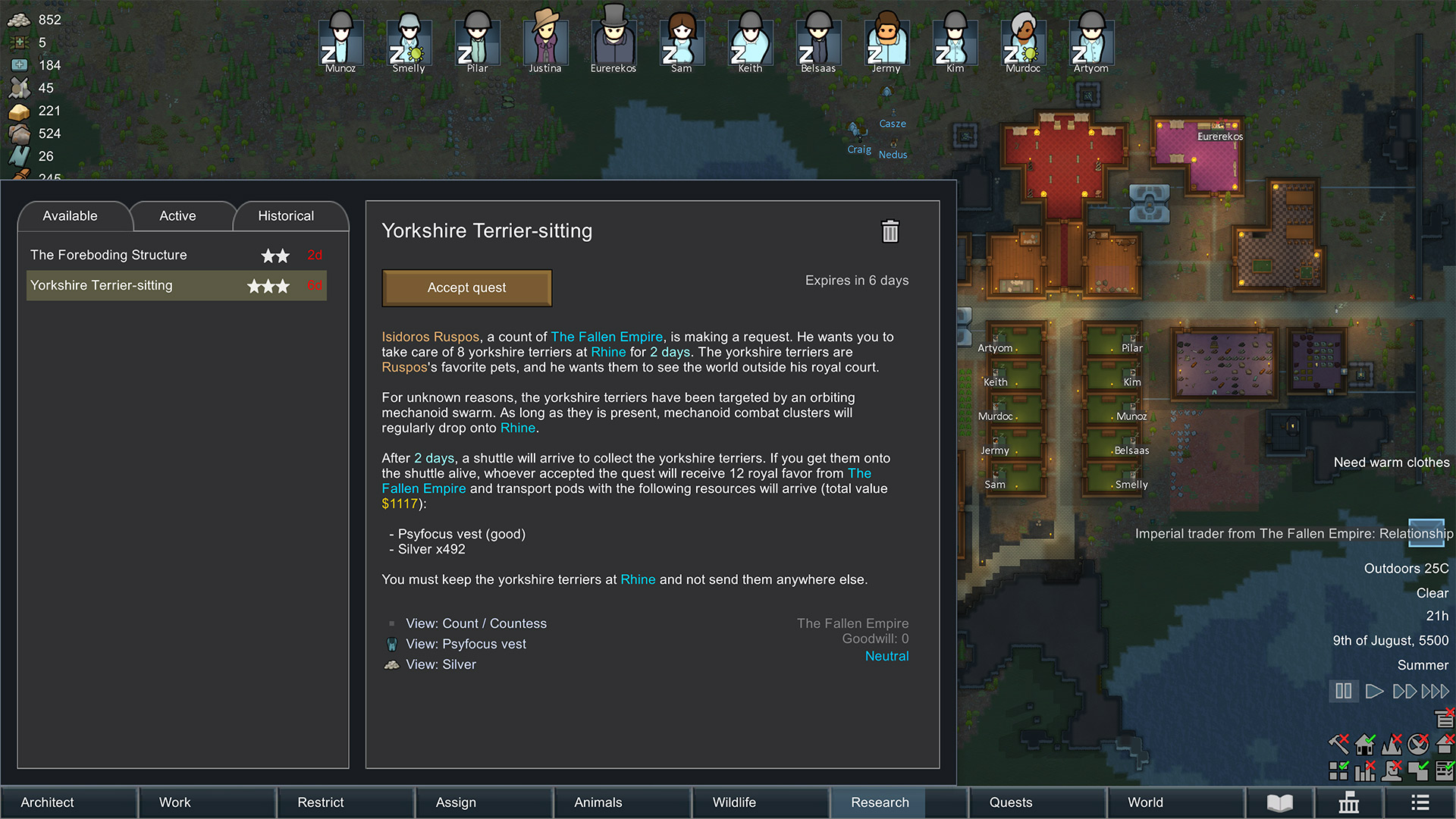 RimWorld Royalty Expansion Pack - RimWorld